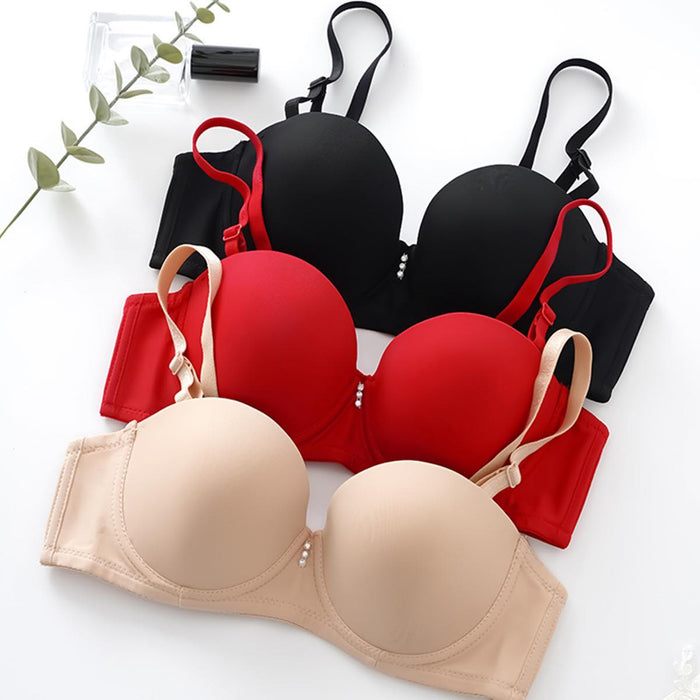 Silk Finish Wired Padded Bra