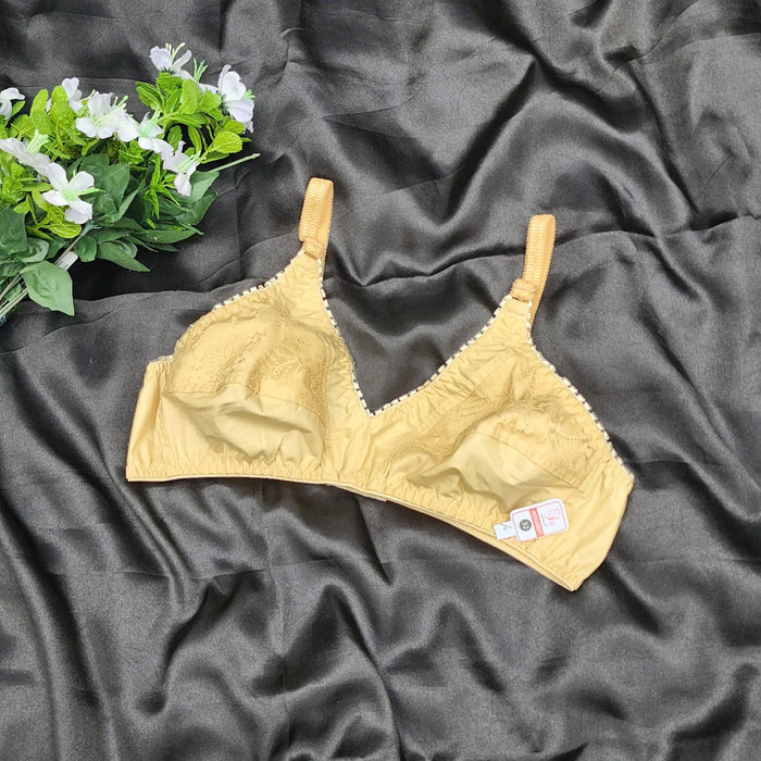 Luxe Net Cotton Full Coverage Bra