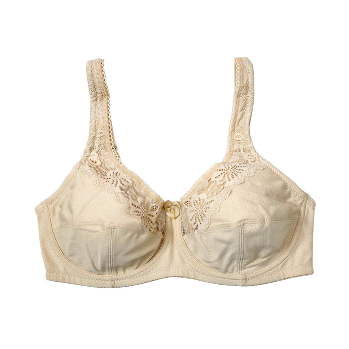 Non-Padded Wired Double Layered Cup Plus Size Bra