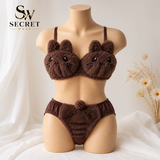 Bunny Anime Plush Lingerie Set